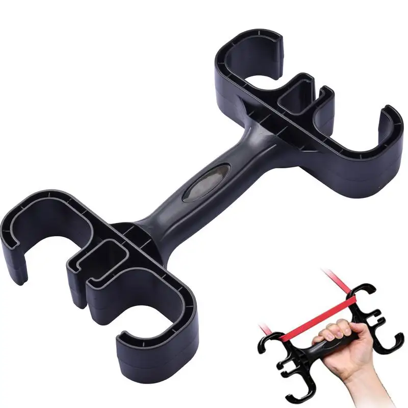 1pcs Black Gym Resistance Bands Handles ABS Training Equipment Grips Workout Handles For Yoga Fitness Home Gym