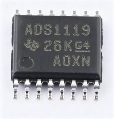 The Ads1119 Is a 16-Bit, 1Ksps, 4-Channel General-Purpose Δ-Σ Adc with an I2C Interface and External Reference Input Voltage