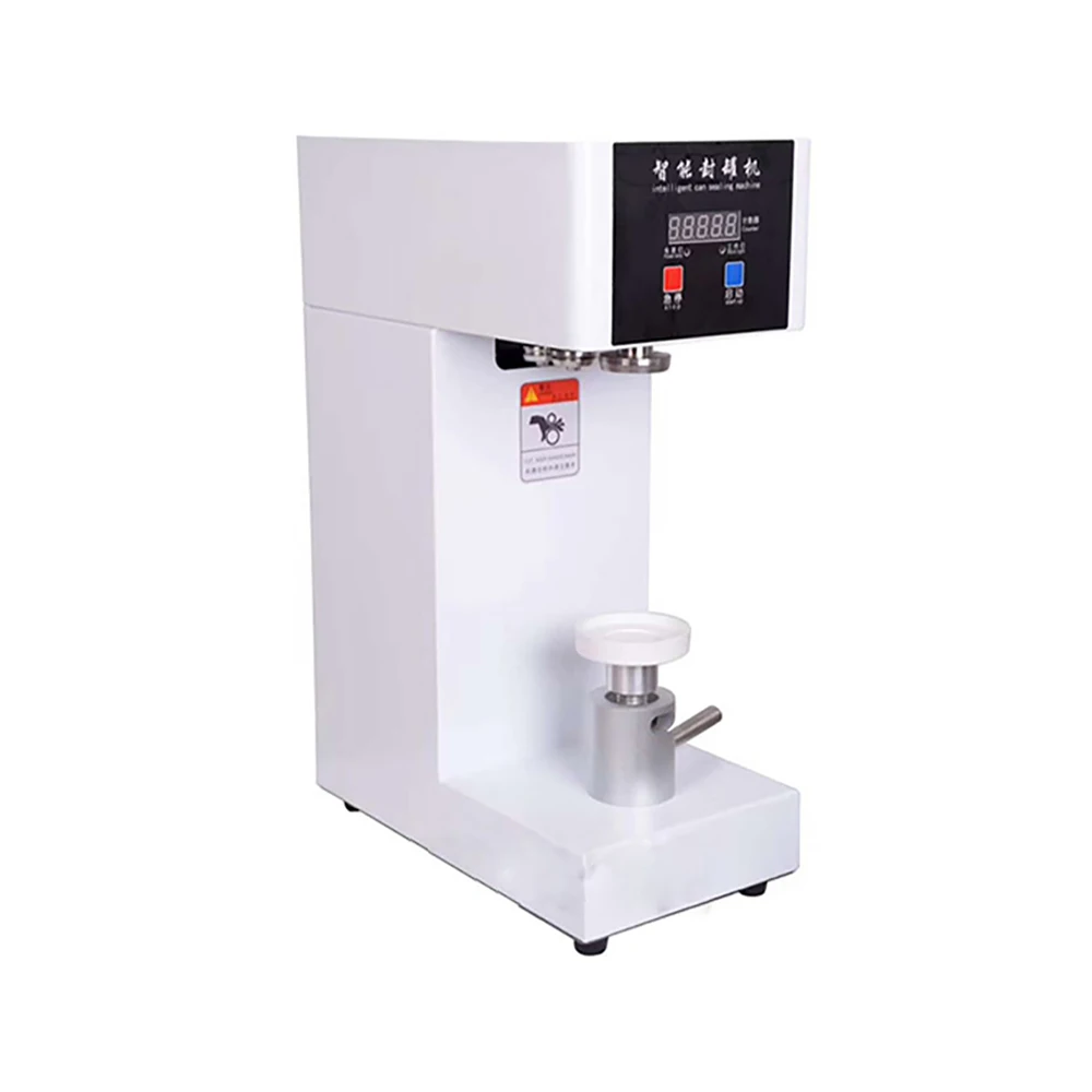 Automatic milk tea shop beverage sealing machine  can seamer machine  aluminum beer can sealing machine cola sealing machine