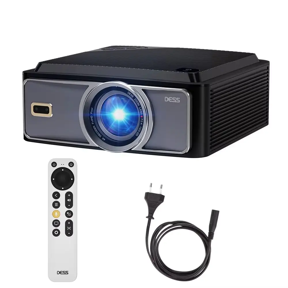 DESS C5Pro Full HD 1080P Videoprojector C5 Pro BT5.4 WIFI Android Beam Projector Home Theater Game Film Videospeler Projector