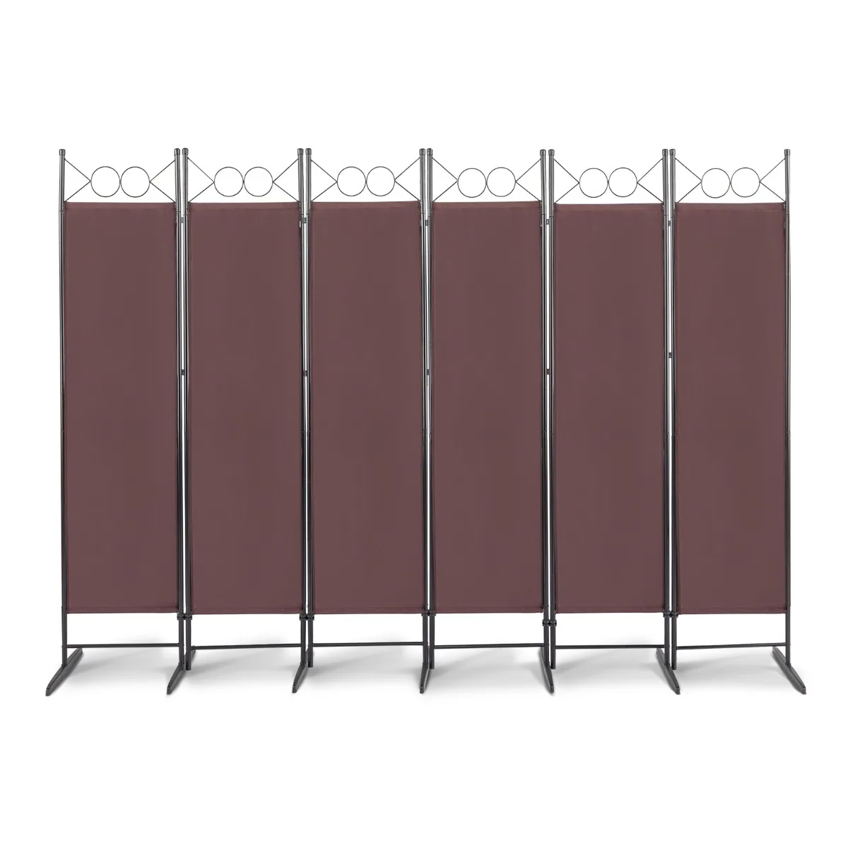 Room divider Folding privacy screen 6 panel for home or office dividers