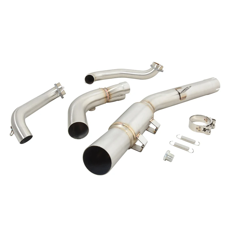 Slip On For Kove 800X Adventure RALLY Pro 2023 2024  Motorcycle Exhaust Front Mid Link Pipe Connect Original Muffler Moto Tube