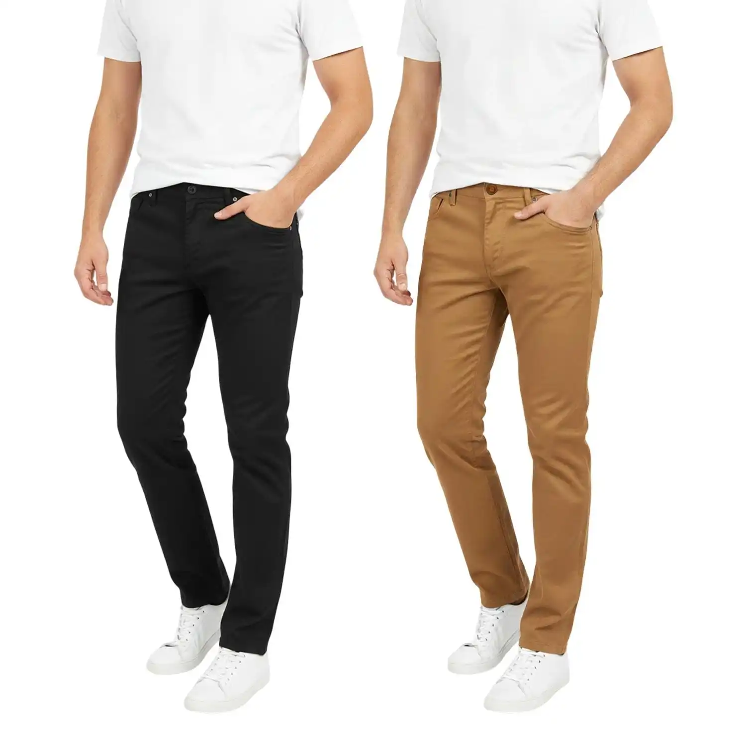 Mens 2 Pack Chinos …