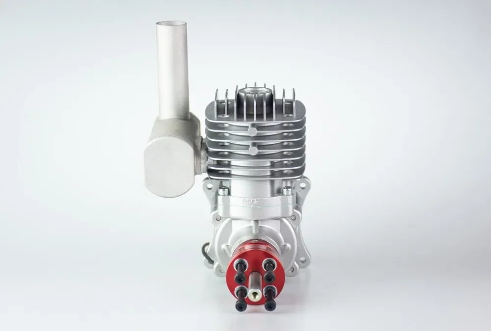 NEW V2 VVRC RCGF 61cc Petrol/Gasoline Engine for RC Airplane Two Strokes Single Cylinder Side Exhaust Natural Air