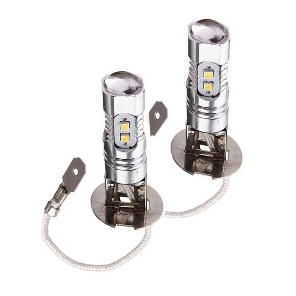 

10SMD T10 LED Light Bulbs 2323 Aluminum Alloy White Car Signal Lamp for Automotive Interior Accessories