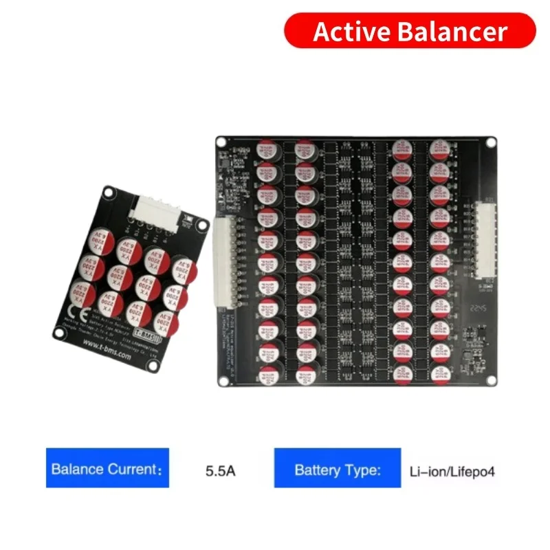 

5A Эквалайзер-балансир 4S 6S 7S 8S 10S12S Lifepo4/Li-ion/LTO Батарея Энергетический конденсатор Активный балансир Ток 0,1-6A 40A 50A 60A