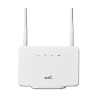 4G Wireless Router 300Mbps 4G Router Wireless Modem External Antenna with Sim Card Slot EU Plug for Home Travel Work