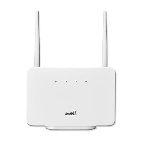 Enrutador inalámbrico 4G, enrutador 4G de 300Mbps, módem inalámbrico, antena externa con ranura para tarjeta Sim, enchufe europeo para viajes en casa y trabajo