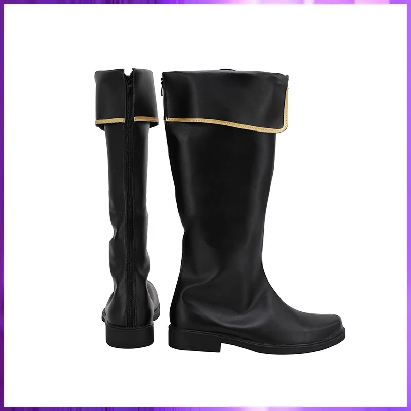 Yami sukehiro cosplay sapatos botas adereços anime trevo preto role play desempenho adereços halloween natal carnaval homem