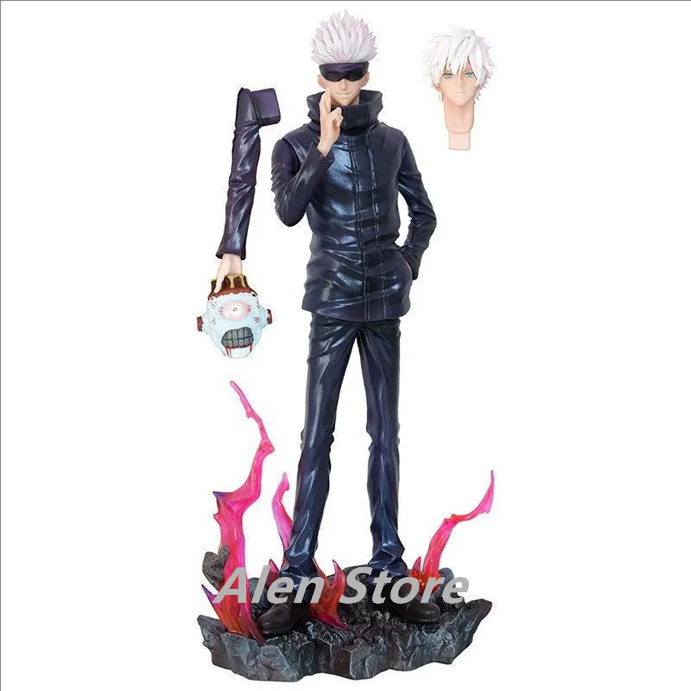 

33cm Anime Jujutsu Kaisen Action Figure Gojo Satoru Figuras Toys Manga Figurine PVC Model Ornament Peripheral Gift for Children