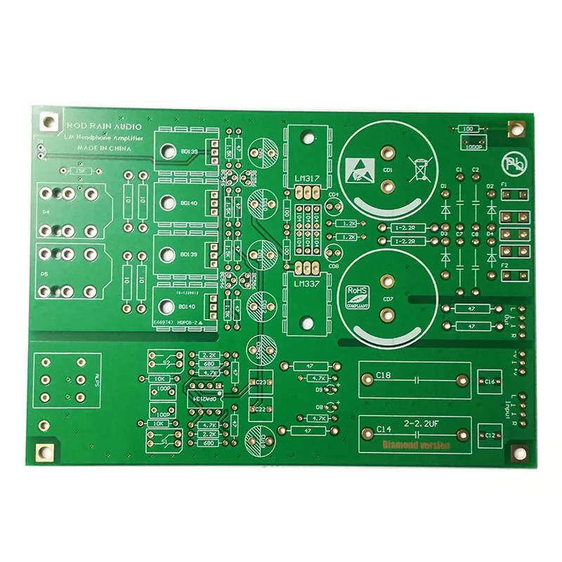 A+for High-end Stereo Class A Headphone Amplifier PCB Board Base on Lehmann Circuit