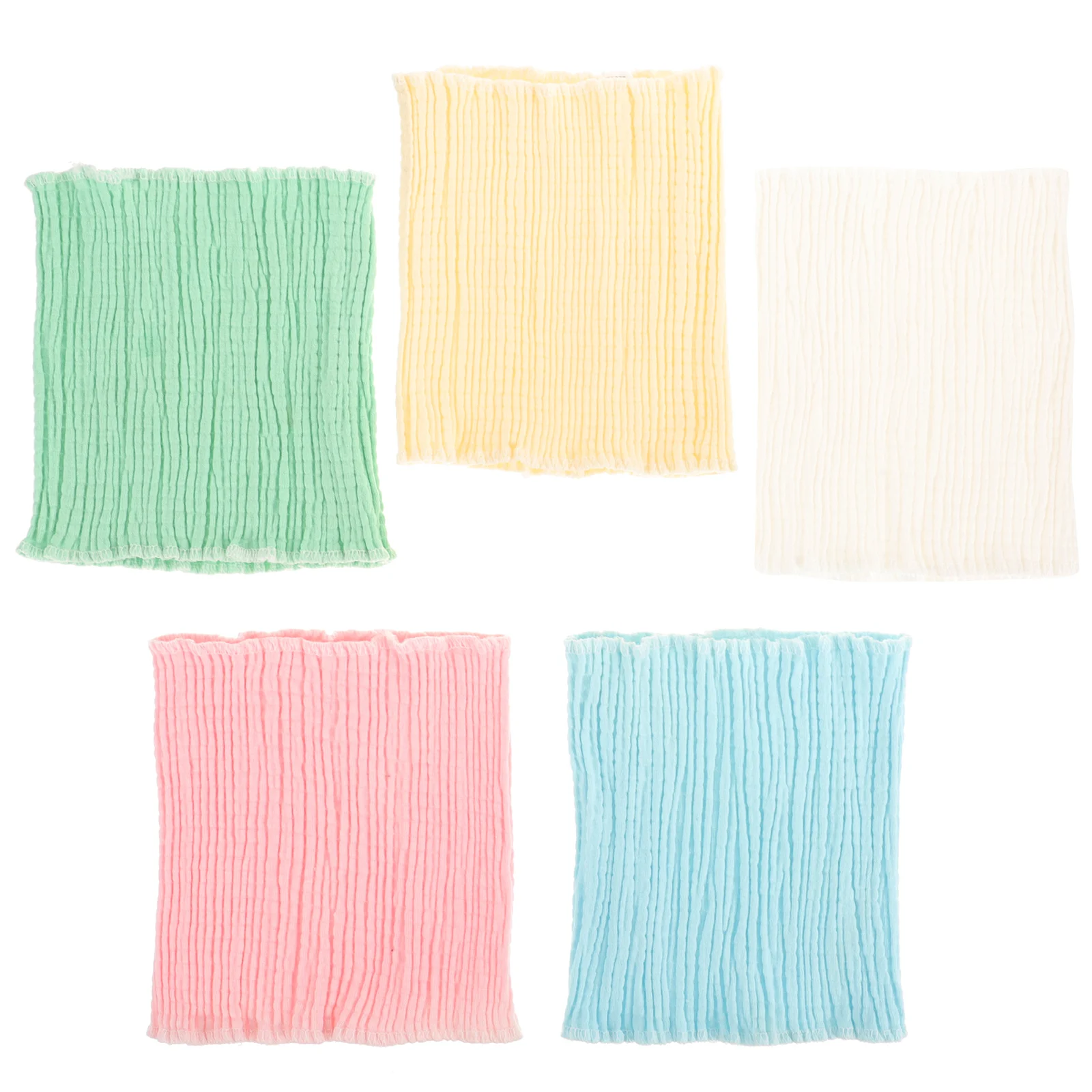 

5pcs Baby Navel Cords Cotton Belly 18cm Single Layer Blue Yellow Green White Pink Infant Protective Belts Newborn Supplies