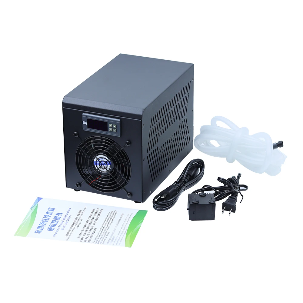 Aquarium Water Chiller Cooler Warmer with Pump 32-212°F Temperature Setting Suitable for 16gal Water for Home Aquarium Fish