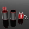 Viborg VE504 VM504Ag Pure Silver Hi-End Power Plug Pure Silver EU US Power plug High purity Solid silver Złącze zasilania 3
