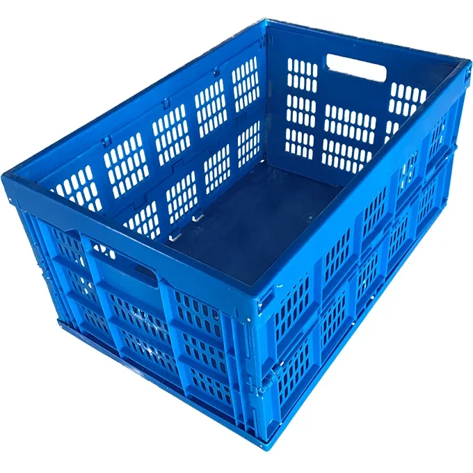 

hot sell custom folded boxes foldable plastic box folding pallet crate portable PP crate