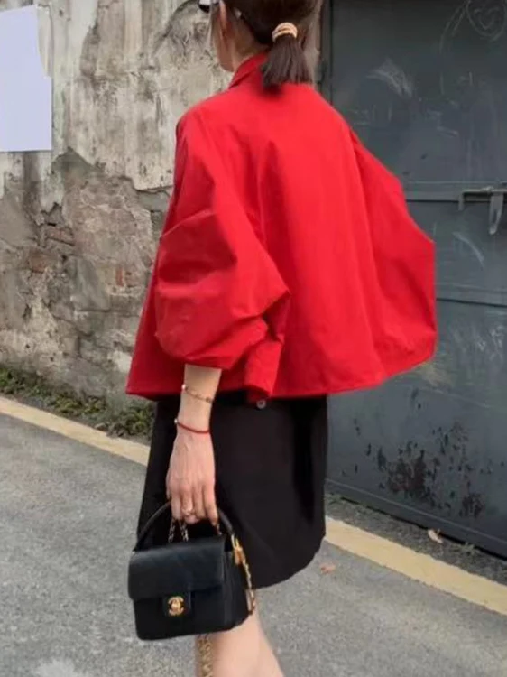 Wiosenna Nowa Damska Kurtka z Kołnierzem Stójką, Luźny Krój, Ochrona Przed Słońcem, Płaszcz ze Sznurkiem, Europejski Styl, Kurtka Przeciwwiatrowa do Pracy i na Co Dzień