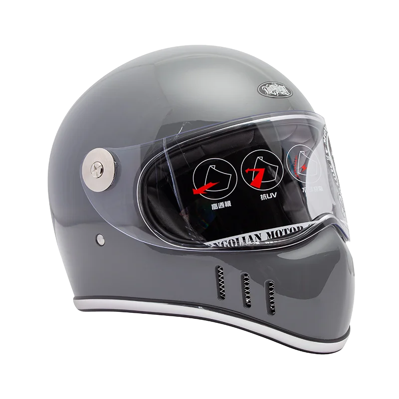 Motorcycle Full Helmet Retro Motocycle Full Helmet Moto Equipmment