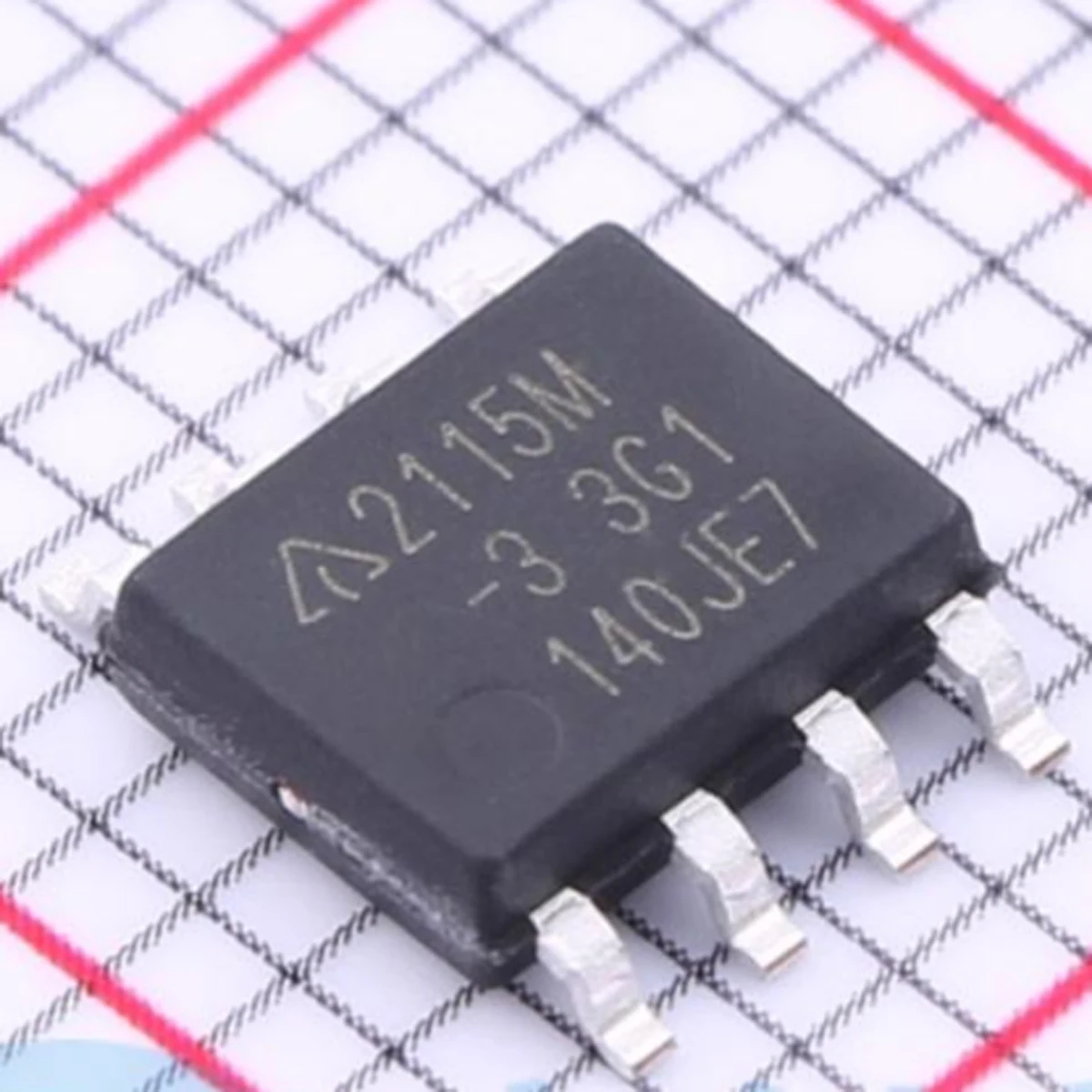 10PCS original 2115M-3.3G1 linear regulator (LDO) fixed 6V 1A 3.3V SOIC-8: APS1115M-3.3TRG1