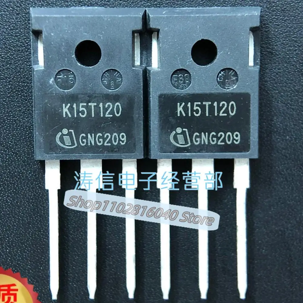 

10PCS/Lot K15T120 IKW15T120 IGBT 1200V 15A Best Quality Imported Original Spot