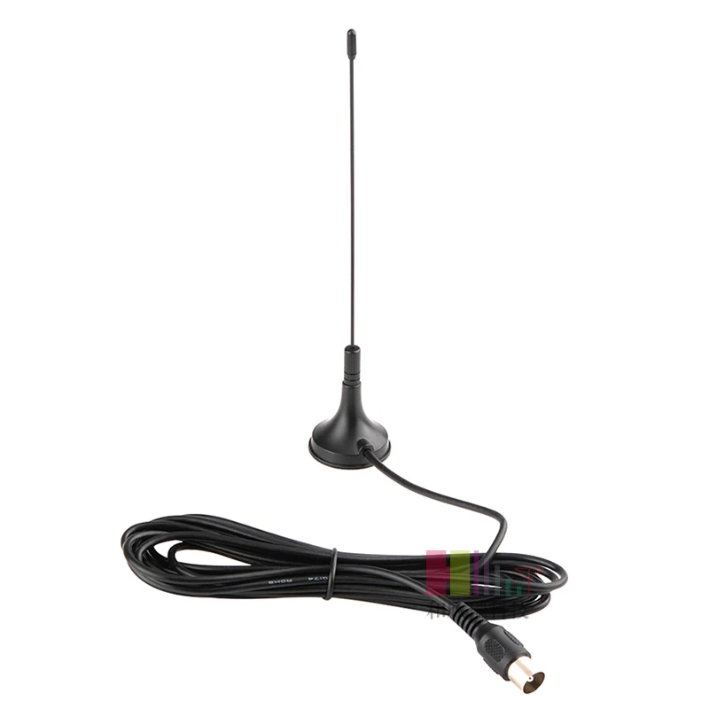 

Ground Wave Digital Tv Amplifier Antenna Indoor Hd Receiver Suction Cup Active Free
