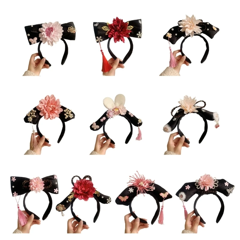 

Chinese Court Princess Hair Hoop for Chinese Themed Parties and Festivals Dropship