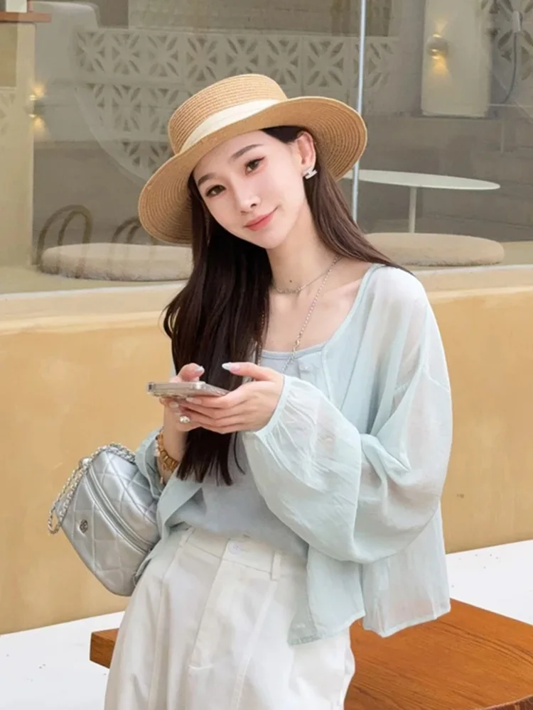 

Faionable, летний новый дизайн, свободный длинный све на одной пуговице, женская защита от солнца, дышащая подставка, размер, чистый цвет