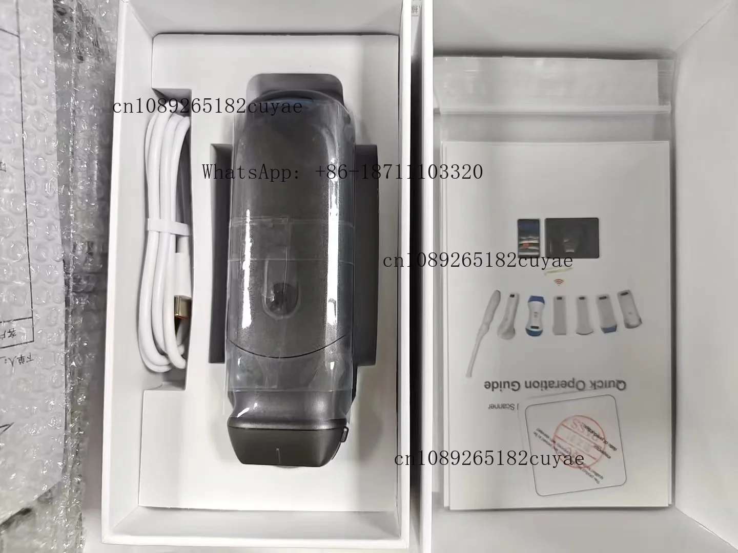 

Wireless Probe Type Ultrasound Scanner with PW CW Functionality