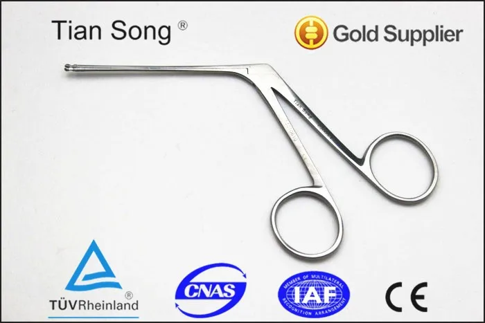 

70mm middle ear forceps ENT surgical instruments clamps