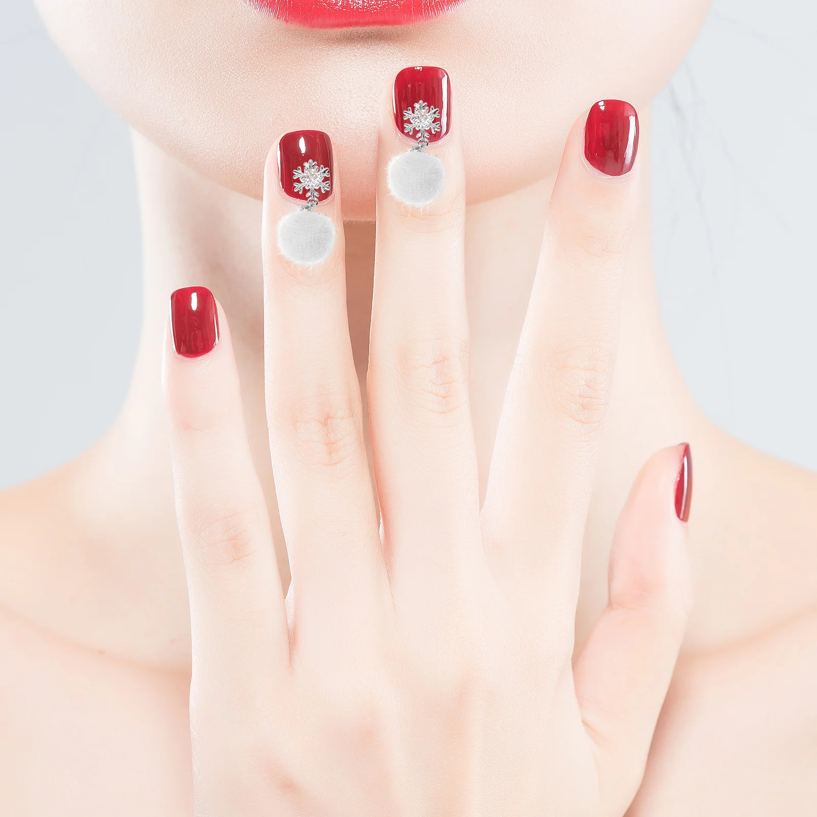 

4pcs Zirconia Diy Products Nail Ball Lovely Decor For Diy Manicure Art Stylish Accessories Nail Art Supplies