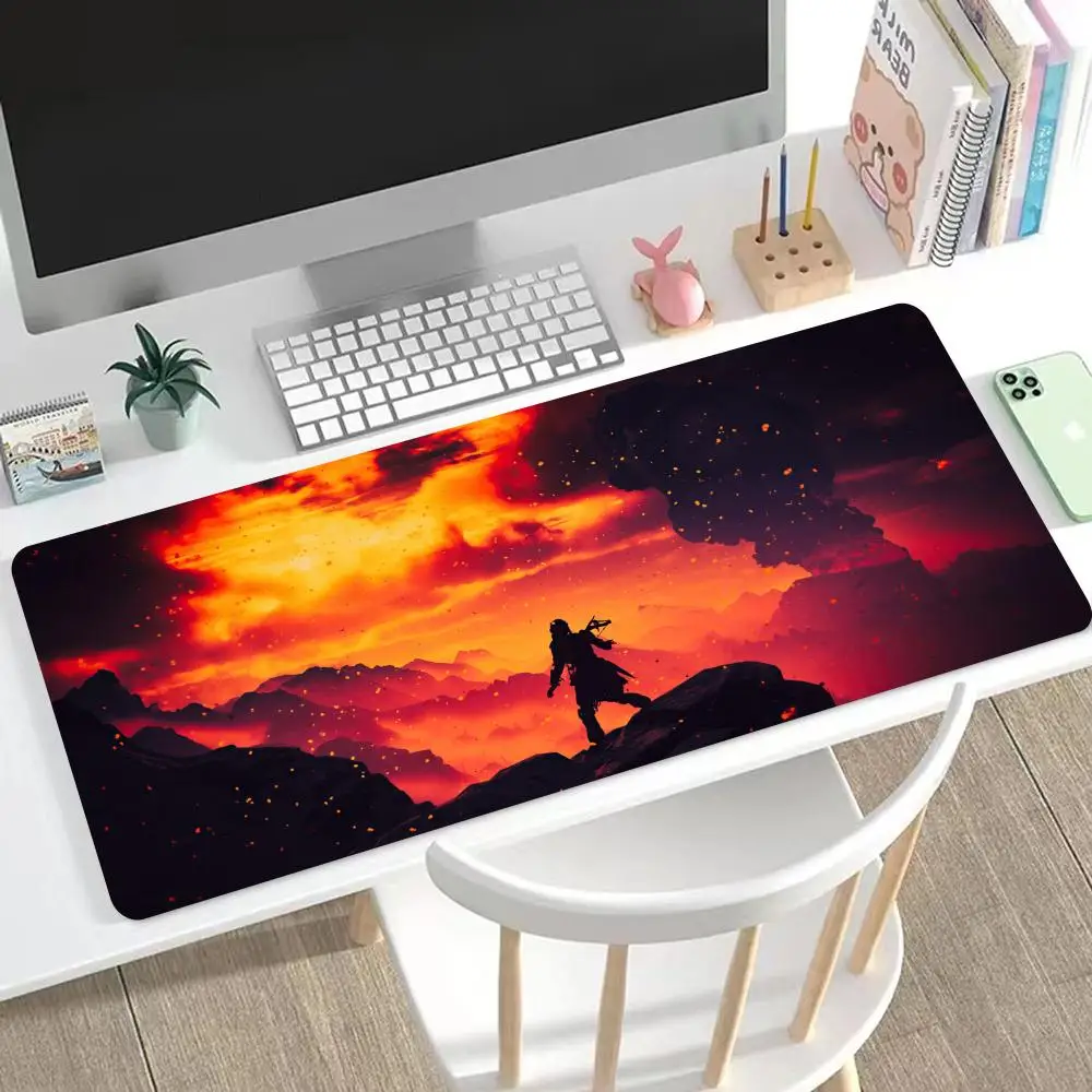 

Large Gaming Mouse Pad Cute HD Mousepad Pad Extended Gaming Keyboard LargeMousepad 90x40cm XXL Gamer Mousepad HYBXXC