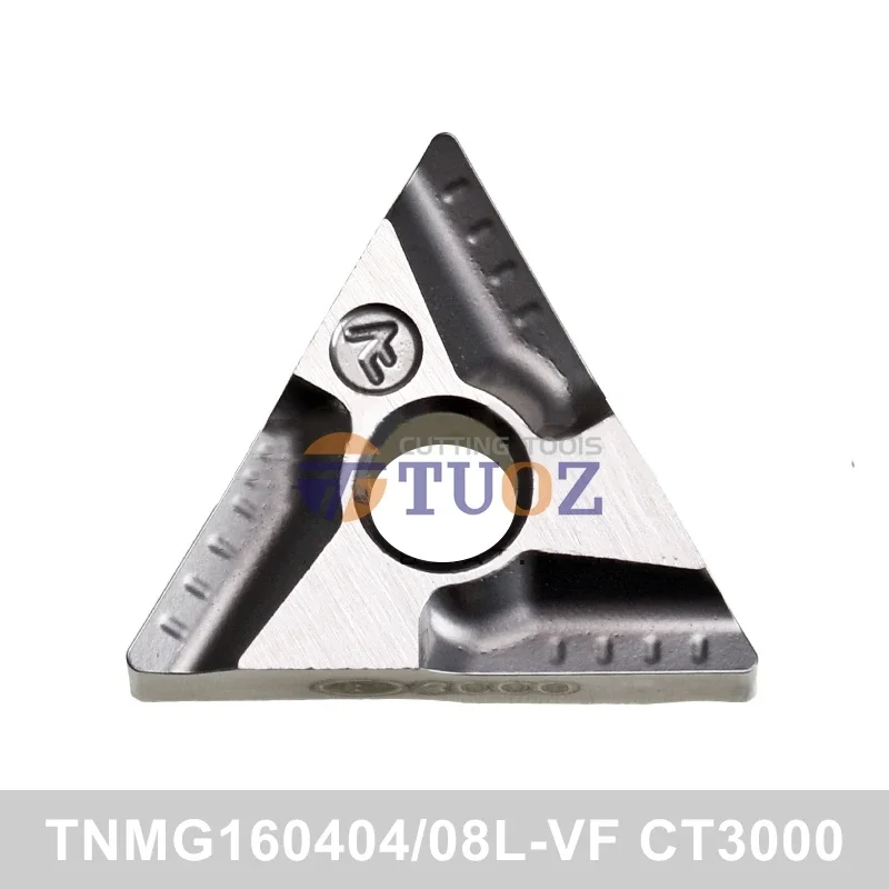 100% Original TNMG160404L-VF CT3000 TNMG160408L-VF Metal Ceramics Insert TNMG 160404 160408 L-VF CNC Lathe Cutter Turning Tools