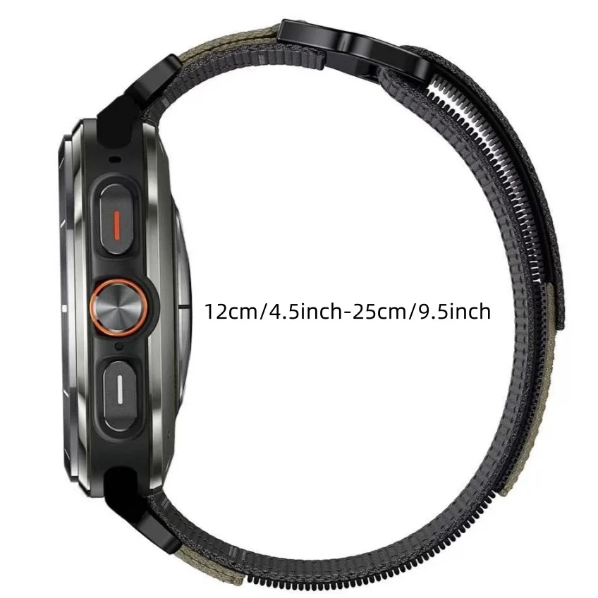 Nylon Velcro Bands for Amazfit T-Rex 3 Pro 48mm Strap for Men and Women view 6