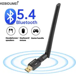 USB Bluetooth 5.4 Adapter 150M Adaptador for PC Wireless Mouse Keyboard Music Audio Receiver Transmitter Bluetooth Dongle