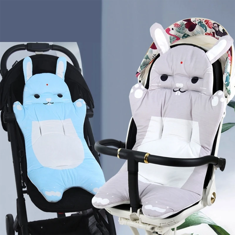 

Crystal Velvets Infant Carriage Mat Baby Pram Cushion Multifunctional Cart Mat Shockproof Infant Pushchair Stroller Pad