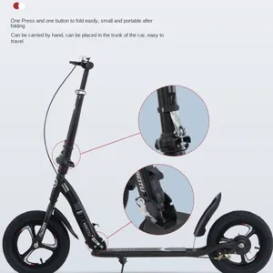 TULX Motion Folding Scooter eignet sich für jugendliche Erwachsene, die als Campus oder Arbeitsfahrzeug für bequeme Reisen verwendet werden können 6 Hauptverkaufstrotinea -Erwachsener - №1