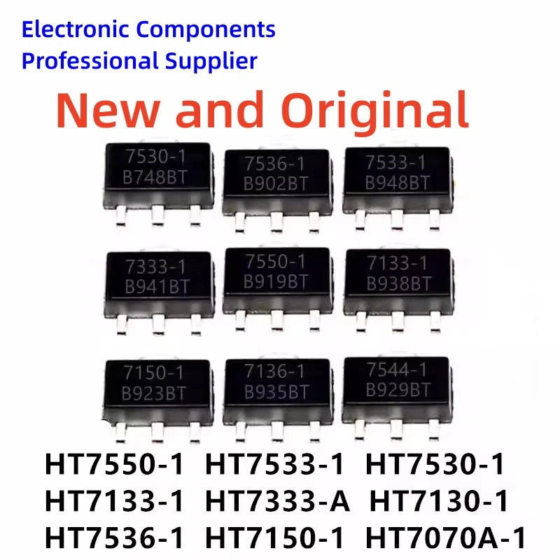 20pcs HT7533-1 7533-1 SOT89 HT7533 HT7550-1 HT7530-1 HT7133-1 HT7333-A HT7130-1 HT7536-1 HT7150-1 HT7070A-1