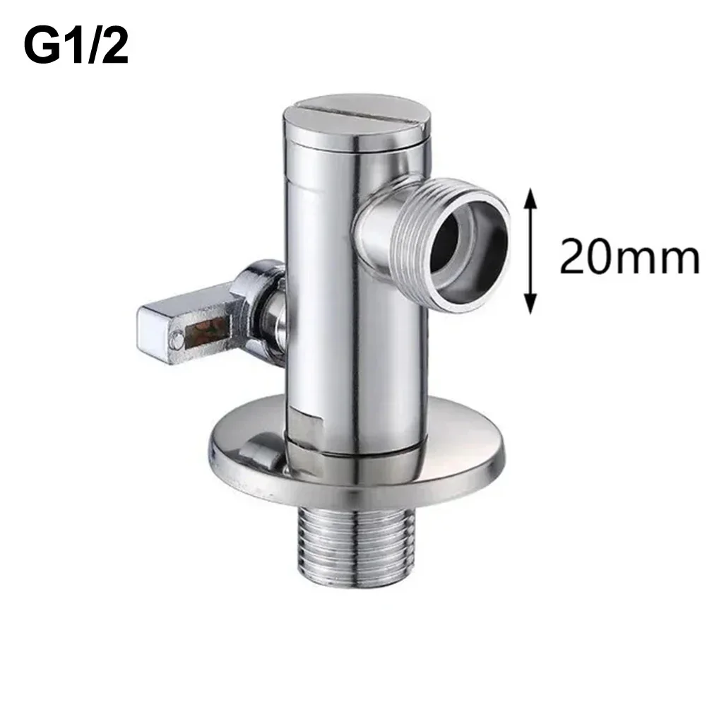 

Треугольный клапан из нержавеющей стали, угловой клапан для унитаза G1/2, интерфейс G3/4, нержавеющая сталь 304, обустройство дома, аксессуары для ванной комнаты