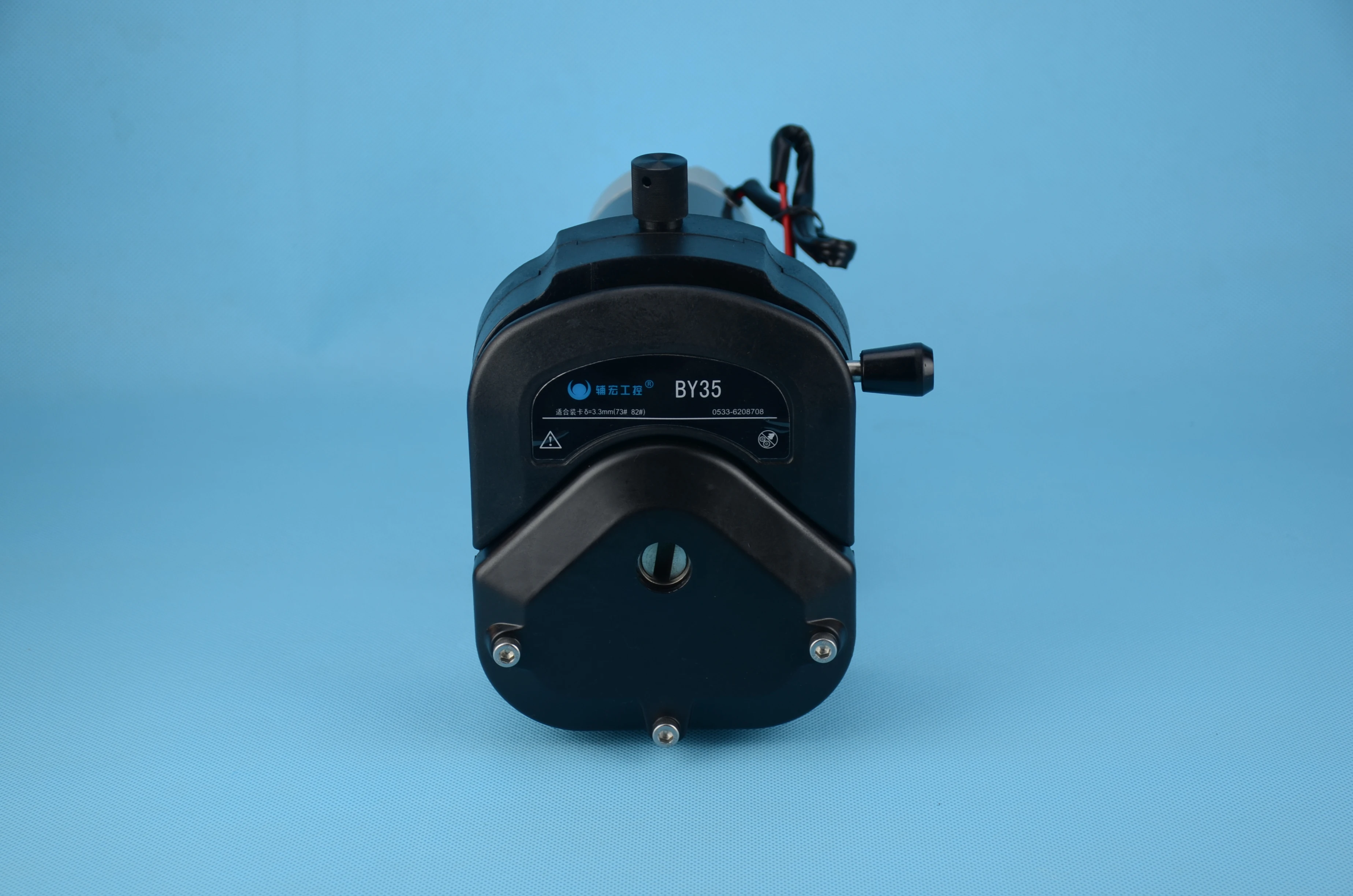 Newkey peristaltic pump is acid-base and corrosion-resistant, with Y35 pump head and DC motor matching