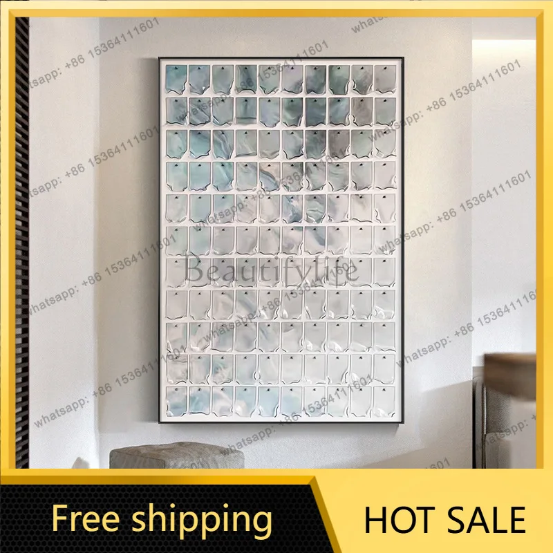 LJY entrance decorative painting sofa background wall hanging painting advanced sense