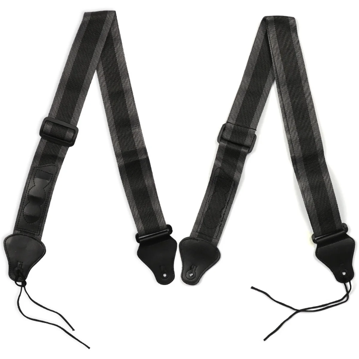 

4pcs Guitar Bass Strap Electric Acoustic Durable Adjustable Performance Fabric Sling Replacement Shoulder Belt