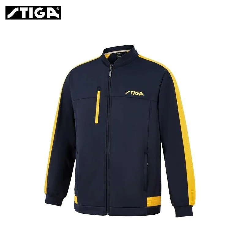 New Stika Table Tennis Suit Set for Men and Women, Spring and Autumn Sports Competition Training Long Sleeve Pants