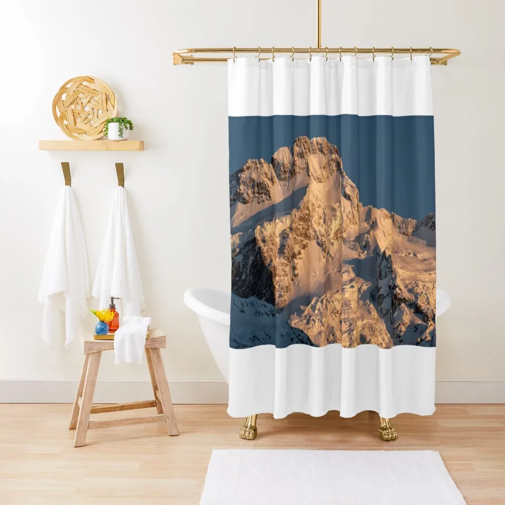 

Mt Sefton Sunrise Shower Curtain Bathroom Deco Bathroom Accessories Shower Waterproof Curtain