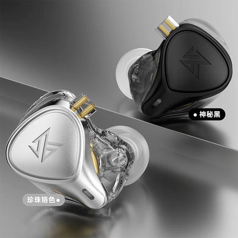 Hot Sell KZ ZEX PRO In Ear Wired Earphones Hybrid Electrostatic Balanced Armature Metal Shell With Microphone Hifi Music Gaming