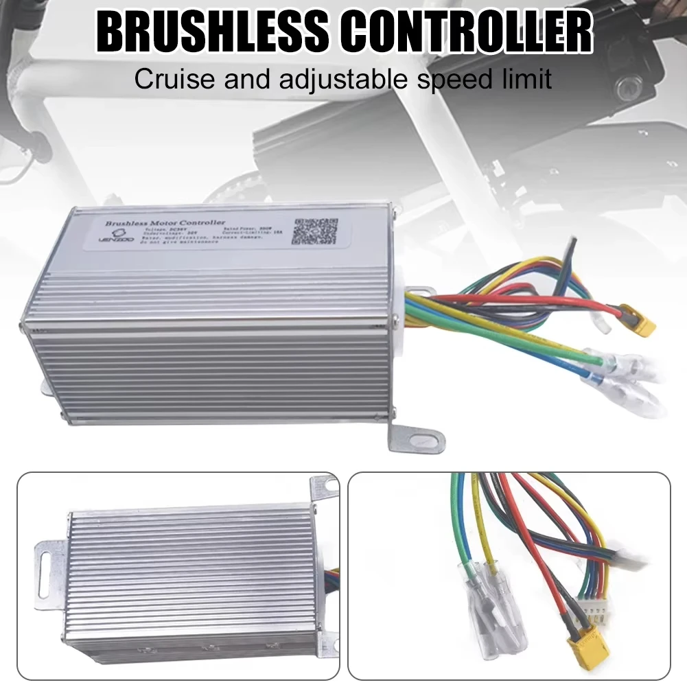 

36V 350W Electric Scooter Brushless Controller Cruise 27km/h Max Speed Supports Limiting Cruise Controller for M365 Scooter