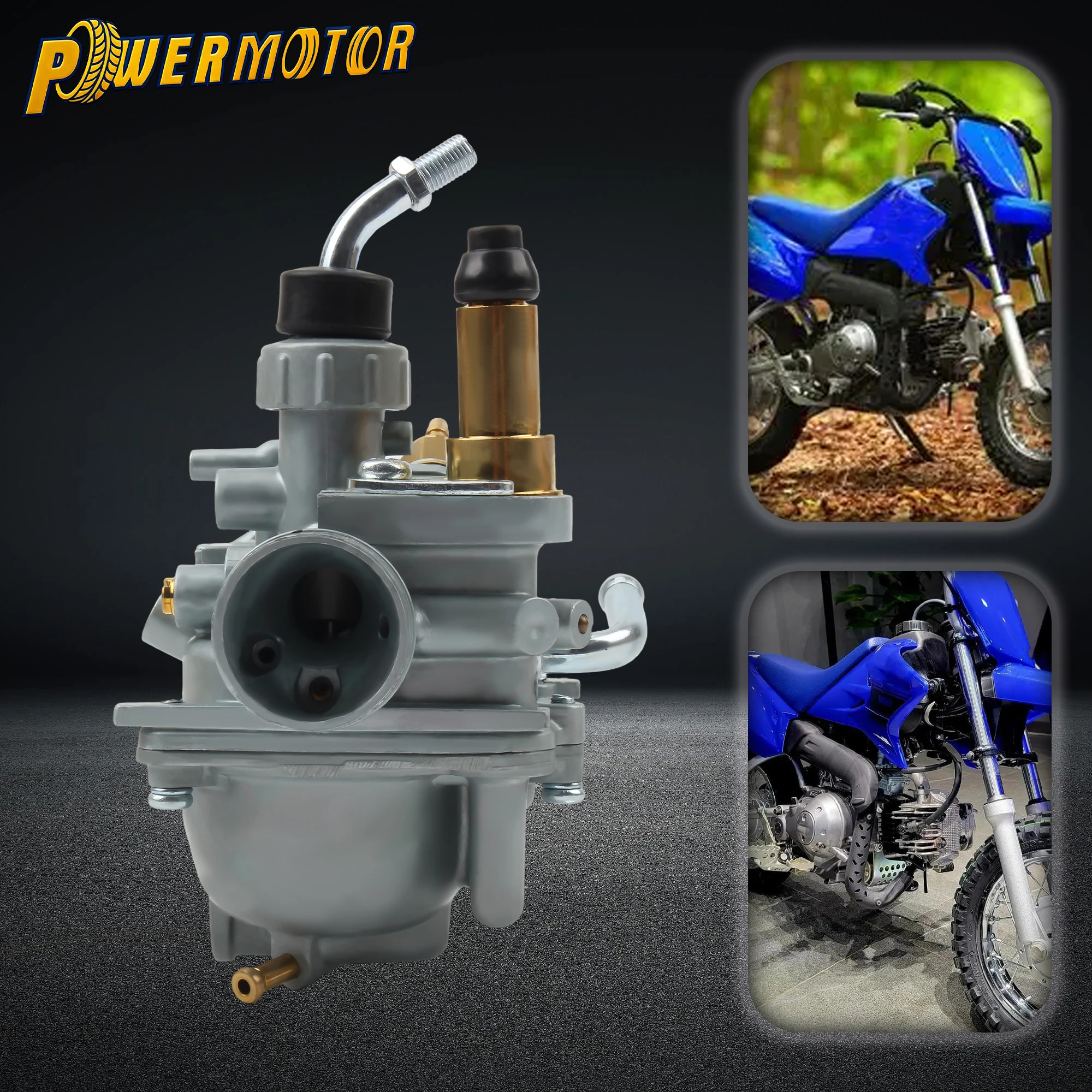 

For Yamaha TTR50 Motorcycle 12mm Carburetor 50cc 4T Engine TTR 50 TT-R50E 2006-2011 Dirt Pit Bike Carb Replacement 1P6-E4101-10