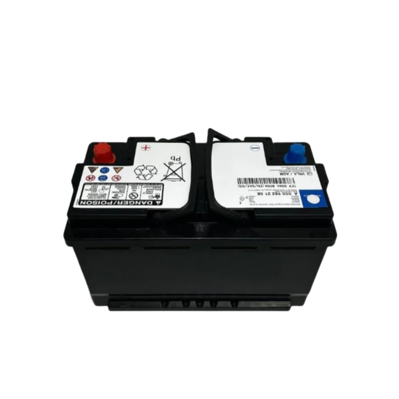 لمرسيدس بنز W212 w204 w205 w246 w117 w207 واط 156 000 982 2108 بطارية 12 فولت 80Ah AGM بدء تشغيل السيارة بطارية الرصاص الحمضية #4