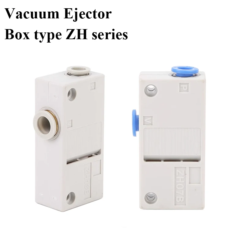 ZH05BS ZH07BS ZH10BS ZH13BS08-10 ZH05BL ZH07BL ZH10BL-06-06 ZH13BL ZH Pneumatic Vacuum Generator Box Type Vacuum Ejector