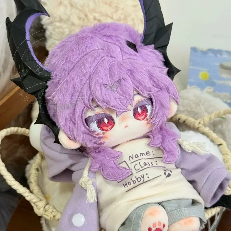 20cm Genshin Impact  Anime Durin Cosplay Cotton Body Plush Doll Throw Pillow Dress up Stuffed Toy Replaceable Clothes Gift