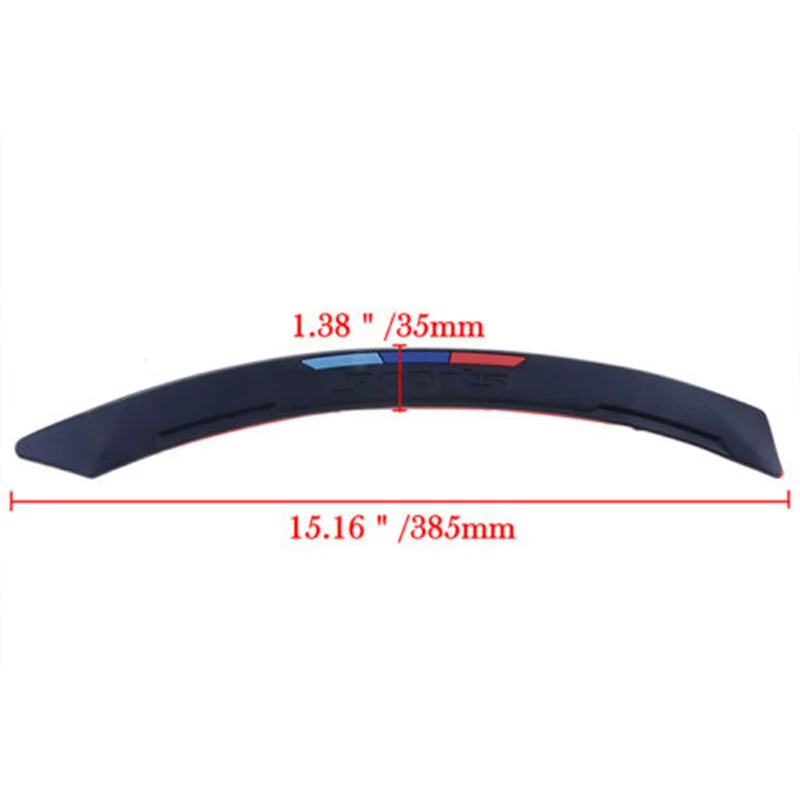 Universal Fender Flare Car Wheel Arches Wing Extenders Arch Eyebrow Mudguard Lip Body Rubber Protector Cover Mud Flaps Trim Kit