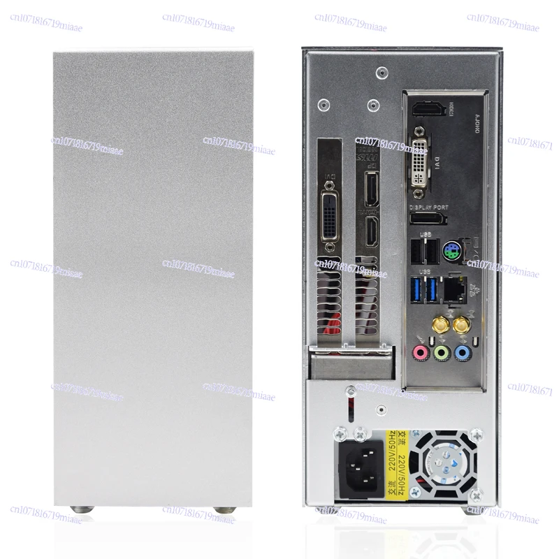

S3 Mini ITX Chassis All Aluminum A4 Small 1U Power Supply Side Single Display Desktop Portable Desktop Computer